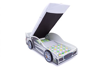 Детская кровать-машина с подъемным механизмом Ауди в Перми - предосмотр 3