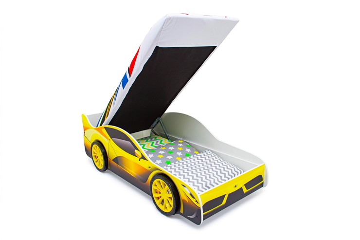 Кровать-машина детская с подъемным механизмом Феррари в Перми - изображение 5
