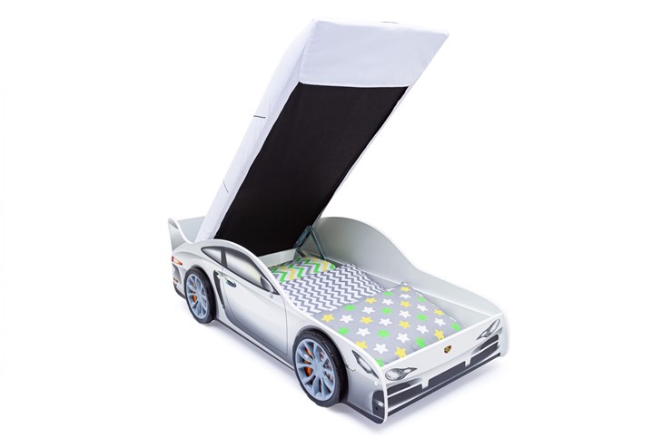 Детская кровать-машина с подъемным механизмом Порше в Перми - изображение 3