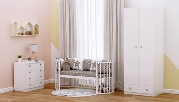 Детская кровать POLINI Kids Simple 911 Белый в Перми - предосмотр 8