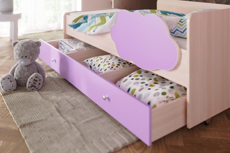 Детская 2-этажная кровать Соник 1.6 с ящиком, Ясень Шимо в Соликамске - изображение 1