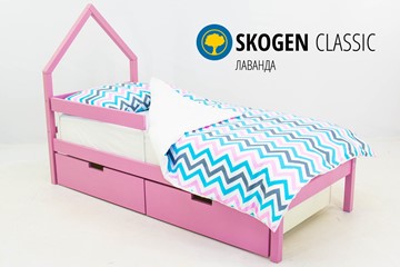 Детская кровать-домик мини Skogen лаванда в Соликамске
