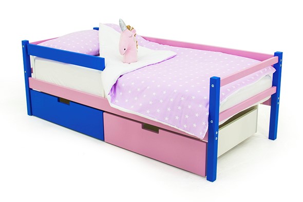 Детская кровать-тахта Skogen лавнда-синий в Перми - изображение