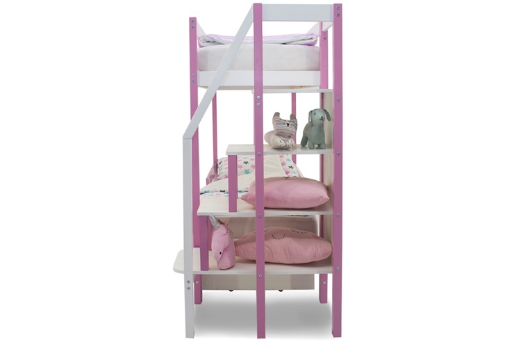 Детская 2-этажная кровать Svogen лаванда-белый в Перми - изображение 7