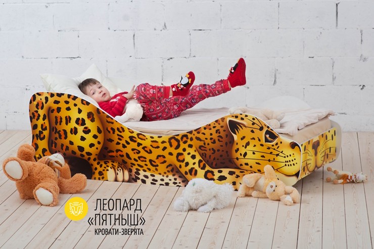 Кровать детская Леопард-Пятныш в Перми - изображение 1