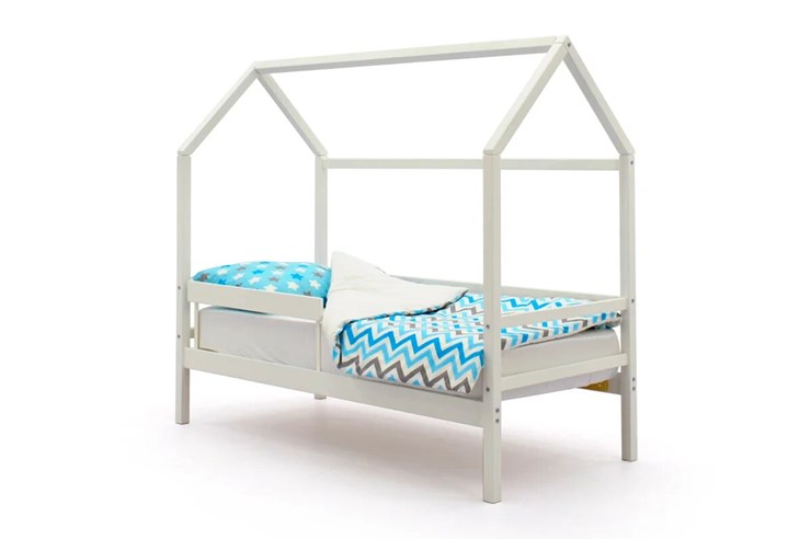 Кровать-домик в детскую Svogen белый в Перми - изображение 2