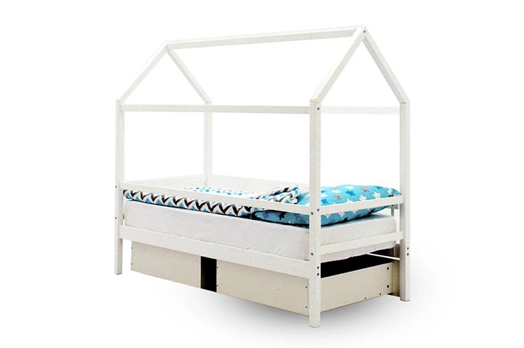 Кровать-домик в детскую Svogen белый в Перми - изображение 5