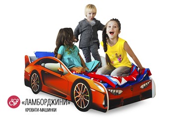 Детская кровать-машина Lamborghini в Перми - предосмотр 4