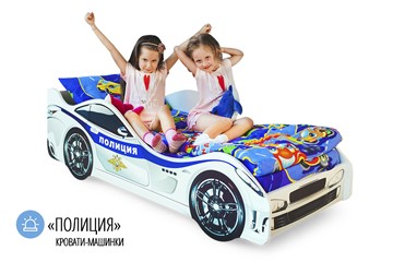 Детская кровать-машина Полиция в Перми - предосмотр 4
