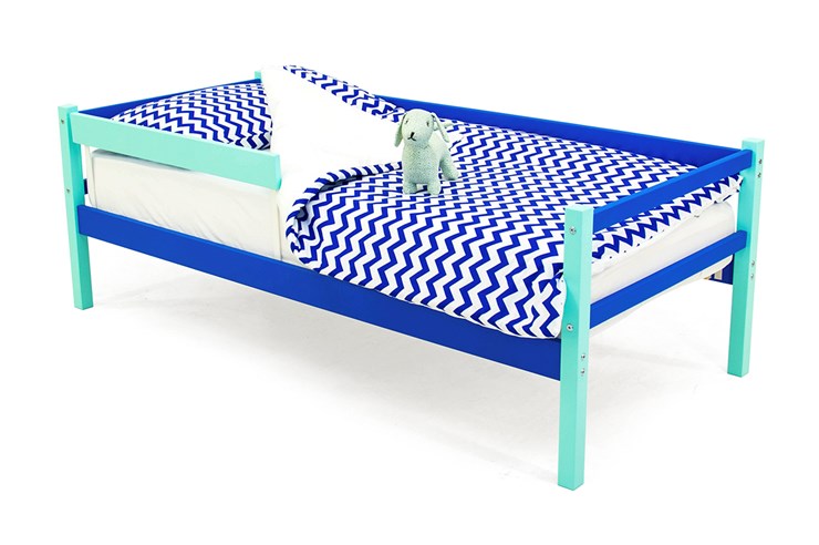 Детская кровать-тахта Skogen мятно-синий в Перми - изображение 2