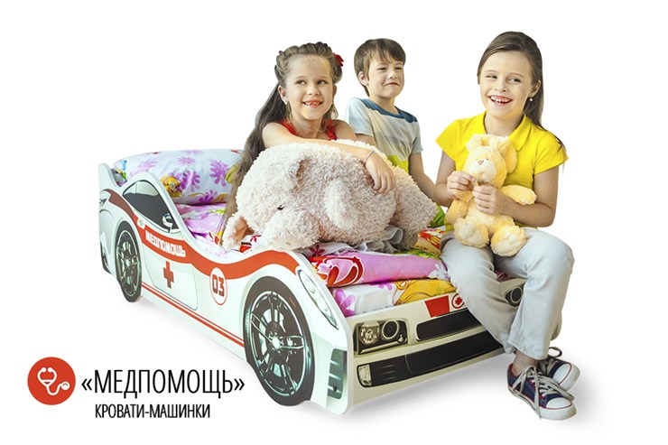 Кровать-машина в детскую Медпомощь в Перми - изображение 4