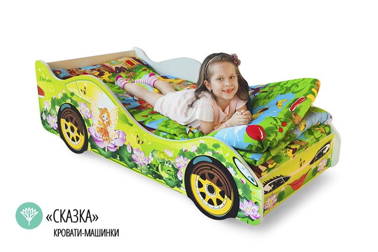 Кровать-машина детская Сказка в Перми - изображение 4