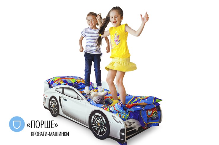 Кровать-машина в детскую Porsche в Перми - изображение 4
