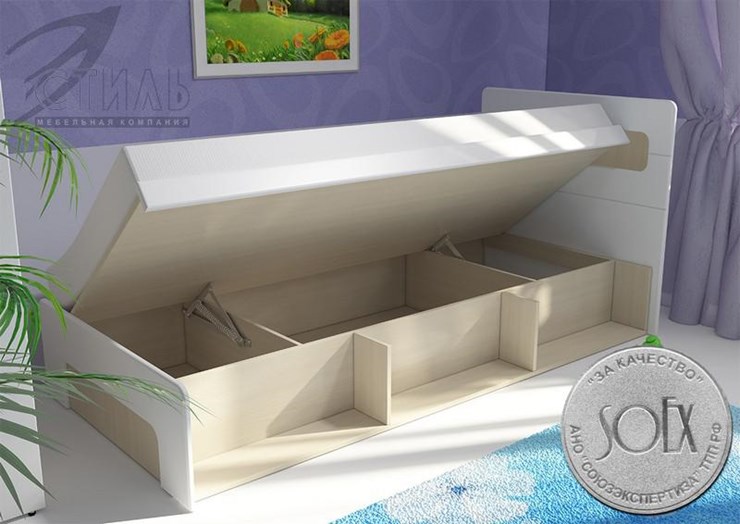 Детская кровать с подъемным механизмом Палермо-Юниор без вставок в Перми - изображение 2