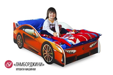 Детская кровать-машина Lamborghini в Перми - предосмотр 1