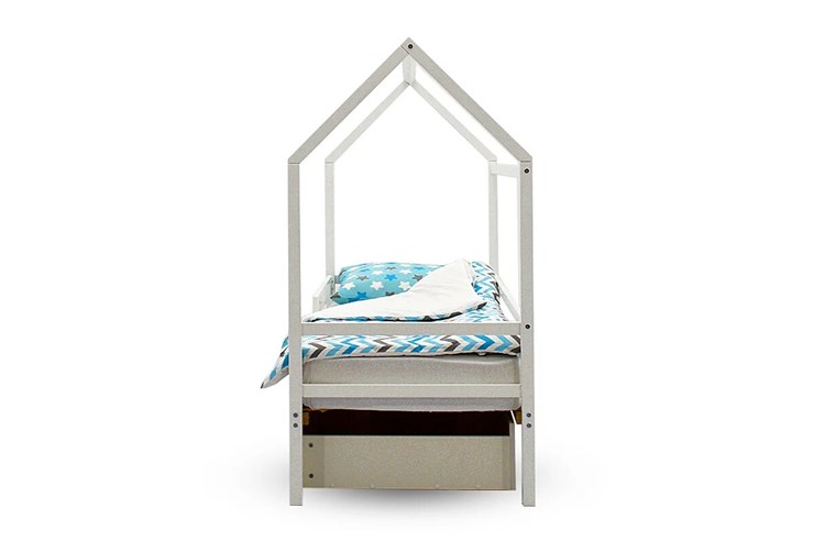 Кровать-домик в детскую Svogen белый в Перми - изображение 4