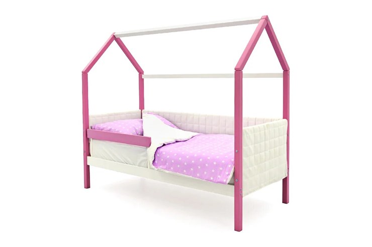 Детская кровать-домик «Svogen лаванда-белый» мягкая в Перми - изображение 2