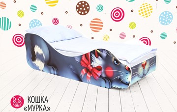 Кровать-зверёнок Кошка-Мурка в Соликамске