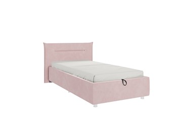 Кроватка 0.9 Альба, нежно-розовый (велюр) в Кунгуре - предосмотр 3