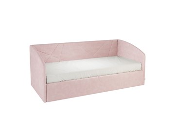 Кроватка 0.9 Бест (Софа), нежно-розовый (велюр) в Кунгуре