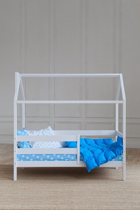 Кровать детская Домик, цвет белый в Березниках - изображение