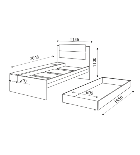Кроватка Дуглас М14 в Перми - изображение 3