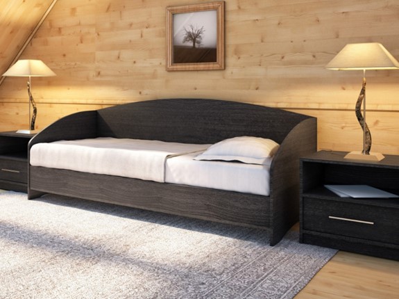 Подростковая кровать Этюд Софа, 90х200, венге в Перми - изображение