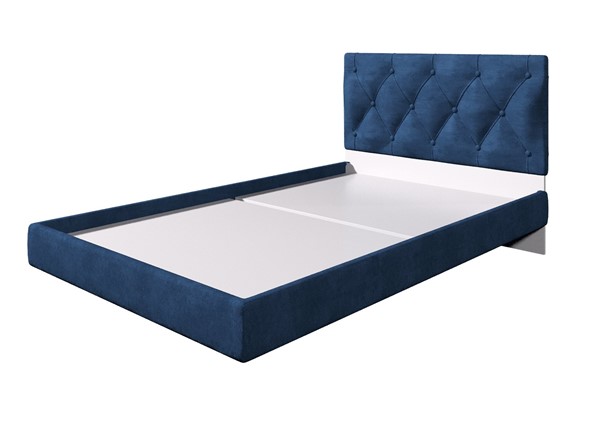 Кровать детская Милана-3 МС 900, Синий в Перми - изображение