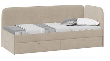 Подростковая кровать Молли тип 1 (80), Микровелюр Scandi Cream 03 в Кунгуре