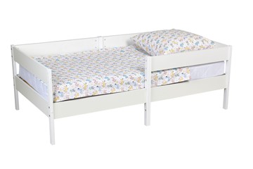 Детская кровать для мальчика Polini kids Simple 3435, белый, серия 3400 в Перми