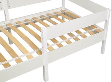 Детская кровать Polini kids Simple 3435, белый, серия 3400 в Перми - предосмотр 4