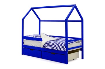 Кровать-домик Svogen синий в Березниках