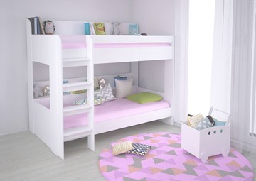 Кровать в детскую POLINI Kids Simple 5000 Белый в Березниках - предосмотр 3