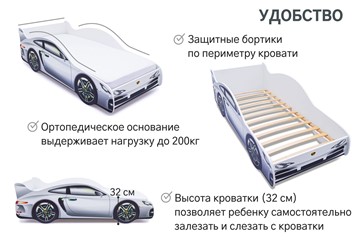 Кровать-машина в детскую Porsche в Перми - предосмотр 6