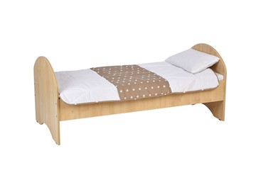 Детская кровать для мальчика Фея 140х60 см, натуральный в Перми