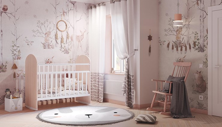 Кровать детская Фея 701 Дуб пастельный-белый в Березниках - изображение 8