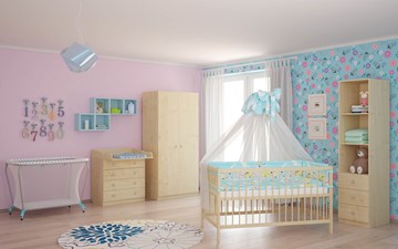 Кроватка детская POLINI Kids Simple 101 Натуральный в Перми - предосмотр 8