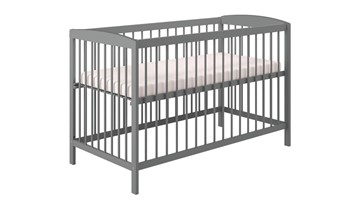 Детская кроватка POLINI Kids Simple 101 Серый в Соликамске
