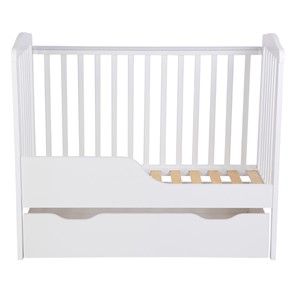 Кровать в детскую POLINI Kids Simple 310-02 Белый в Перми - предосмотр 1
