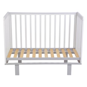 Детская кроватка серия 3400 POLINI Kids Simple 340 Белый / Серый в Перми - предосмотр 3