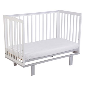 Детская кроватка серия 3400 POLINI Kids Simple 340 Белый / Серый в Перми - предосмотр 4