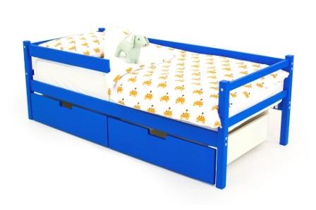 Кровать-тахта детская Skogen синяя в Перми - изображение