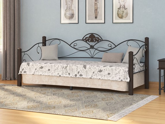 Подростковая кровать Garda 2R-Софа, 90х200, венге в Перми - изображение