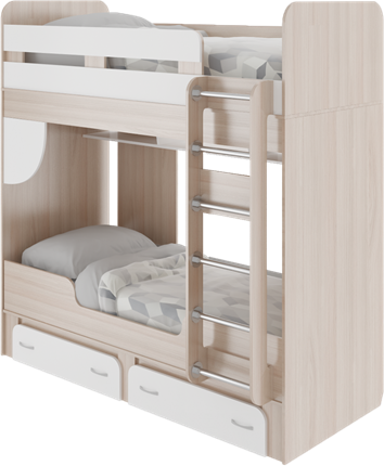 Детская 2-этажная кровать Остин М25 в Перми - изображение