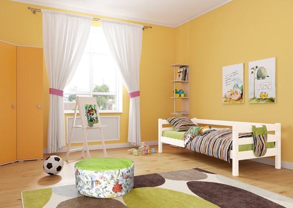 Детская кровать Соня, Вариант 2 Белый в Березниках - изображение