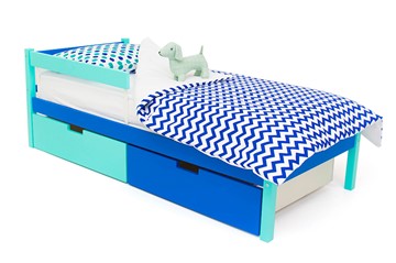Кроватка Skogen classic мятно-синия в Соликамске