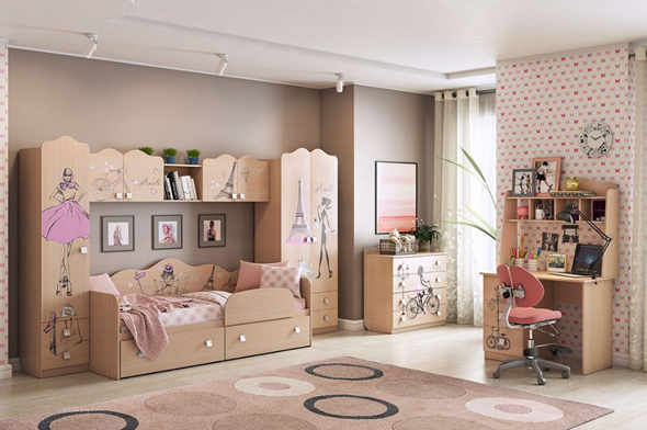 Гарнитур детской мебели Амели в Чайковском - изображение