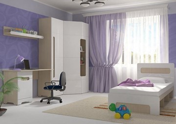 Детская комната для девочки Палермо-Юниор, вариант 2 без вставок в Березниках