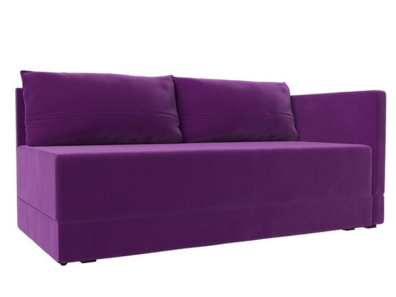 Кушетка Никас, Фиолетовый (Микровельвет) в Перми - изображение