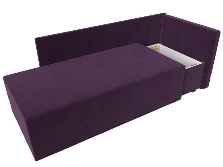 Диван-кровать Никас, Фиолетовый (Велюр) в Перми - изображение 2